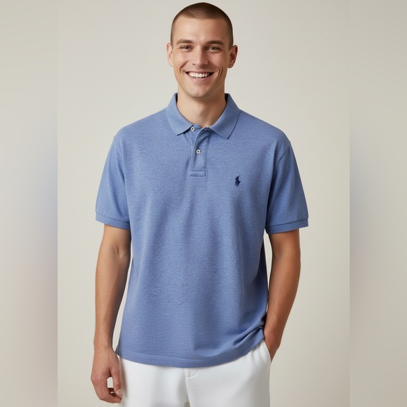 Polo Ralph Lauren Other - Polo Ralph Lauren Men's Blue,Logo, Collared Shirt Size SP Classic Fit